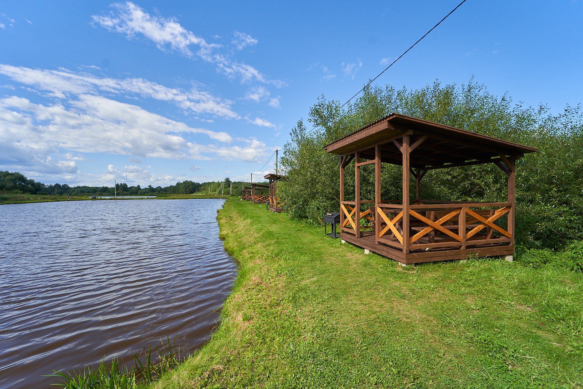 Беседка у пруда №3 фото 1