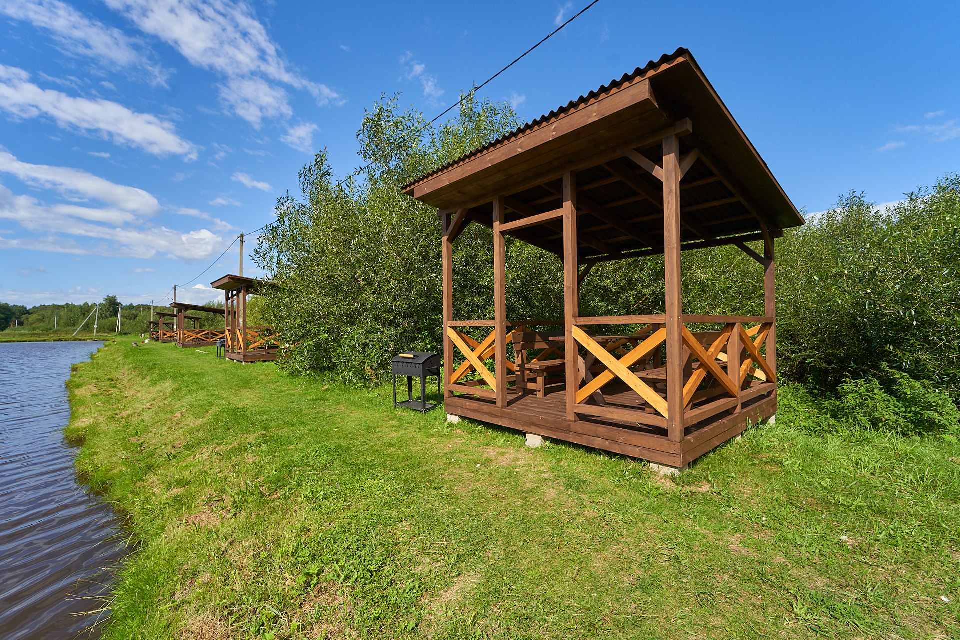 Беседка у пруда №3 фото 3